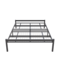 AirSleeperz®  metalen bedframe Luuk Black 140x200 cm - 2 persoons