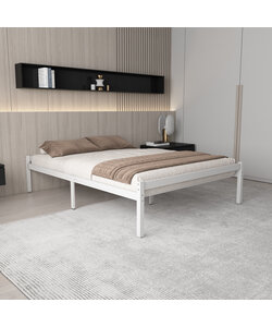 metalen bedframe Felix White 140x200 cm - 2 persoons