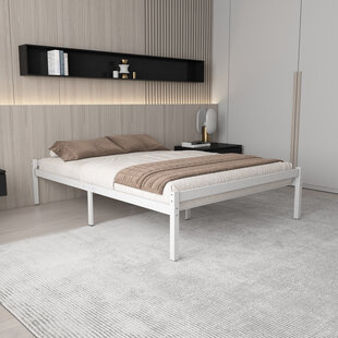 metalen bedframe Felix White 140x200 cm - 2 persoons