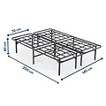 AirSleeperz®  opvouwbaar bed Joost Premium Black 140x200 cm - 2 persoons