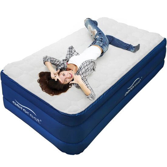 Aerorest Cloud Top extra lang luchtbed  210 cm - 1 persoons