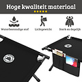 AirSleeperz®  opvouwbaar campingbed heavy duty Black 62x190 cm - 1 persoons