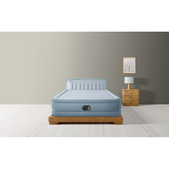 Intex Queen Plush luchtbed met ingebouwde pomp  - 2 persoons