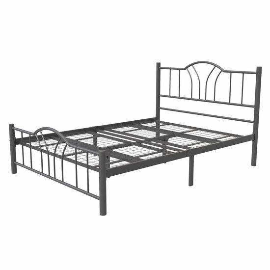 AirSleeperz®  metalen bedframe Esmee Black 140x200 cm - 2 persoons