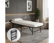 opvouwbaar bed Joost Basic Black 90x200 cm - 1 persoons