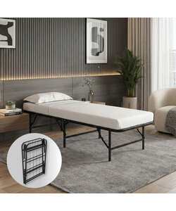 opvouwbaar bed Joost Basic Black 90x200 cm - 1 persoons