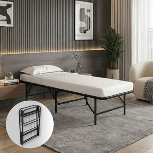 opvouwbaar bed Joost Basic Black 90x200 cm - 1 persoons