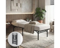 opvouwbaar bed Joost Premium Black 90x200 cm - 1 persoons