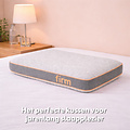 AirSleeperz® SoftLife Memory Foam Stevig Hoofdkussen 60x40 cm