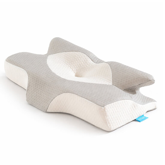 AirSleeperz® SoftLife Ergonomisch Fysio Hoofdkussen Memory Foam 64x38 cm