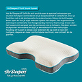 AirSleeperz® SoftLife Anti Snurk Kussen Memory Foam 55x40 cm