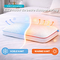 AirSleeperz®  traagschuim kussen Superior Warm/Cool 60x40 cm
