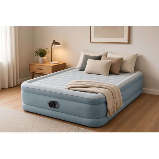 Intex Premium Comfort Queen luchtbed met ingebouwde pomp  - 2 persoons