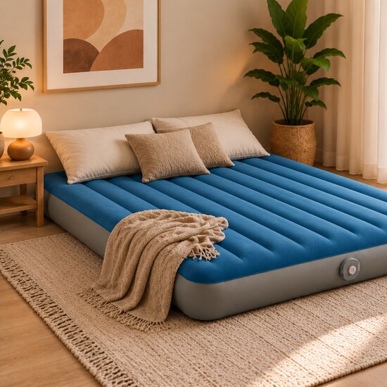 Intex Queen Dura Beam Prestige Downy luchtbed - 2 persoons