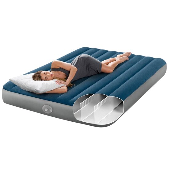 Intex Queen Dura Beam Prestige Downy luchtbed - 2 persoons