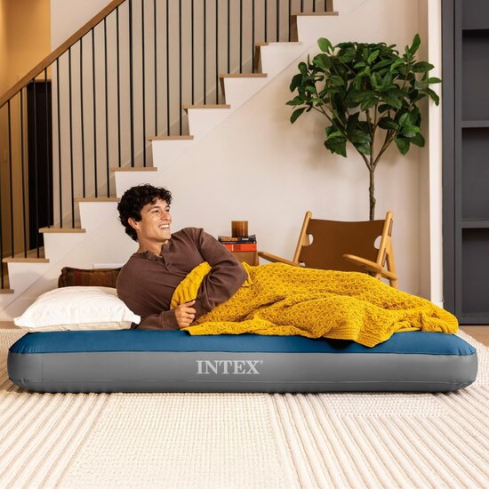 Intex Queen Dura Beam Prestige Downy luchtbed - 2 persoons