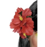 Hawaii haarclip rood