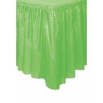 Tafelrok Lime groen 73x426cm