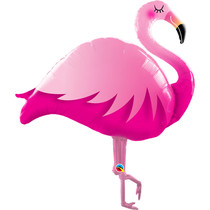 Folieballon Flamingo Roze (116 cm)