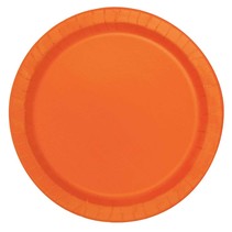 Bordjes Oranje 20 Stuks - 18 cm