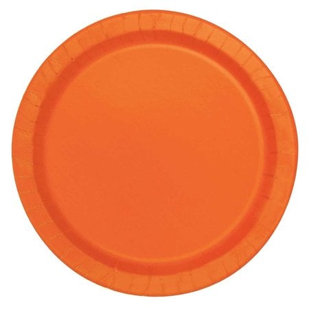 Bordjes Oranje 20 Stuks - 18 cm