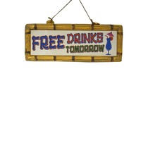 Hangbord Free Drinks