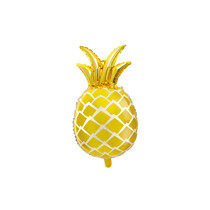 Folieballon metallic Ananas