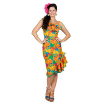 Jurk Hawaii Bloemen Dames