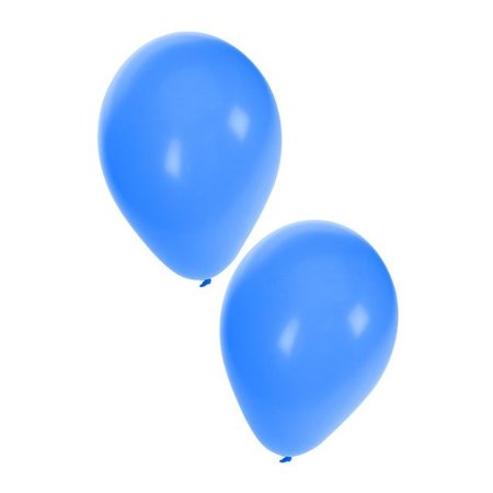 Ballonnen 50x blauw