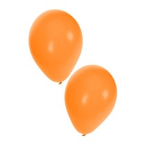 Ballonnen 50x oranje