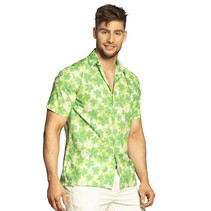 Tropische Hawaii Blouse Groen