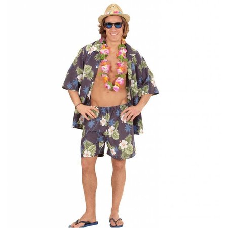Tropisch Hawaii kostuum heren