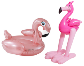 Opblaas flamingo