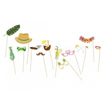 Photo Booth Kit Tropical (13st)