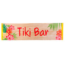 Banner Tiki Bar Tropical (50x180cm)