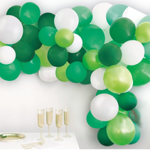 Ballonboog Set Groen Jungle (40st)