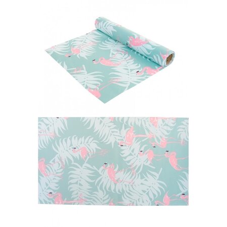 Rol Tafelloper Roze Flamingo (0,28x5m)