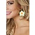 Oorbellen hawaii bloem groen