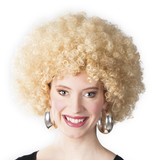 Afropruik blond