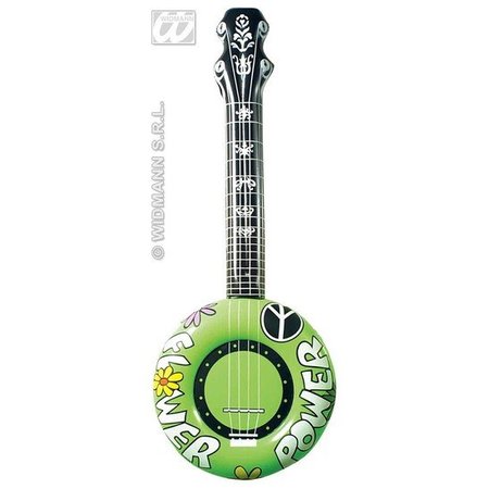 Opblaasbare Flower Power Banjo