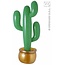 Opblaasbare cactus 90cm