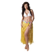 Hawaii rok lang geel 80cm