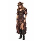 Steampunk outfit dames luxe