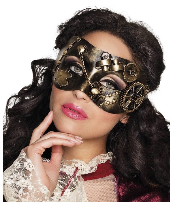 Oogmasker Steampunk rotismo