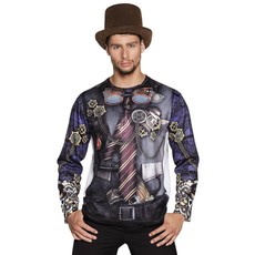 Mr. Steampunk t-shirt fotorealistisch