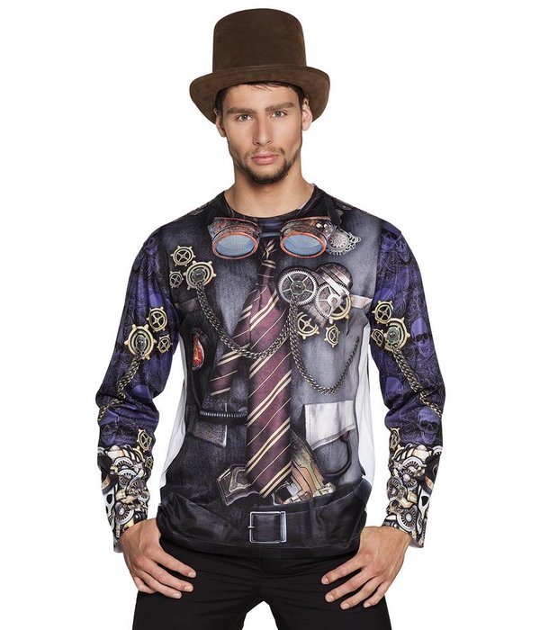 Mr. Steampunk t-shirt fotorealistisch