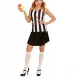 Scheidsrechter kostuum dames carnaval