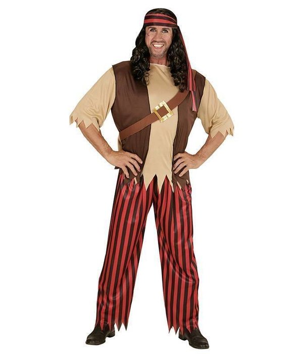 Stoer Piraten pak man