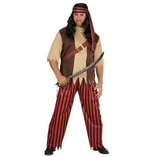 Stoer Piraten pak man