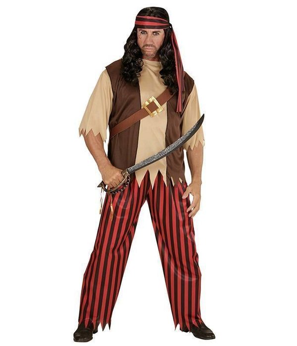 Stoer Piraten pak man
